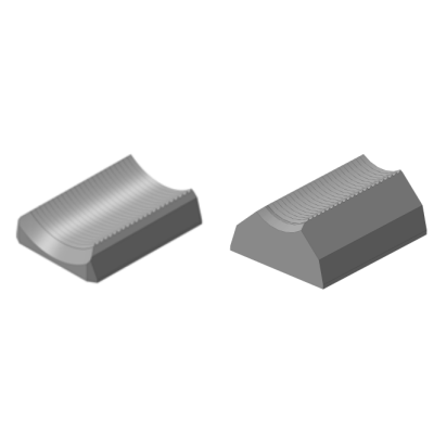 Плашка клиньевого захвата ПКР-560 бурового ротора Р-560 (Р-700)